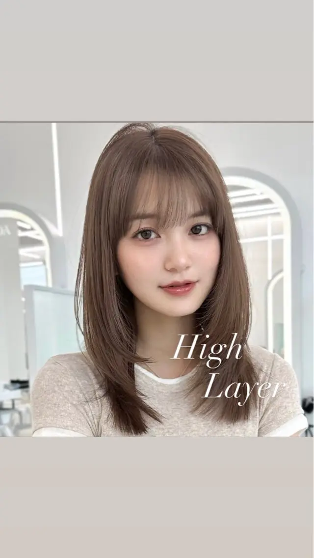 ミディアム トリートメント ミディアム特化 COA 日向のヘアスタイル