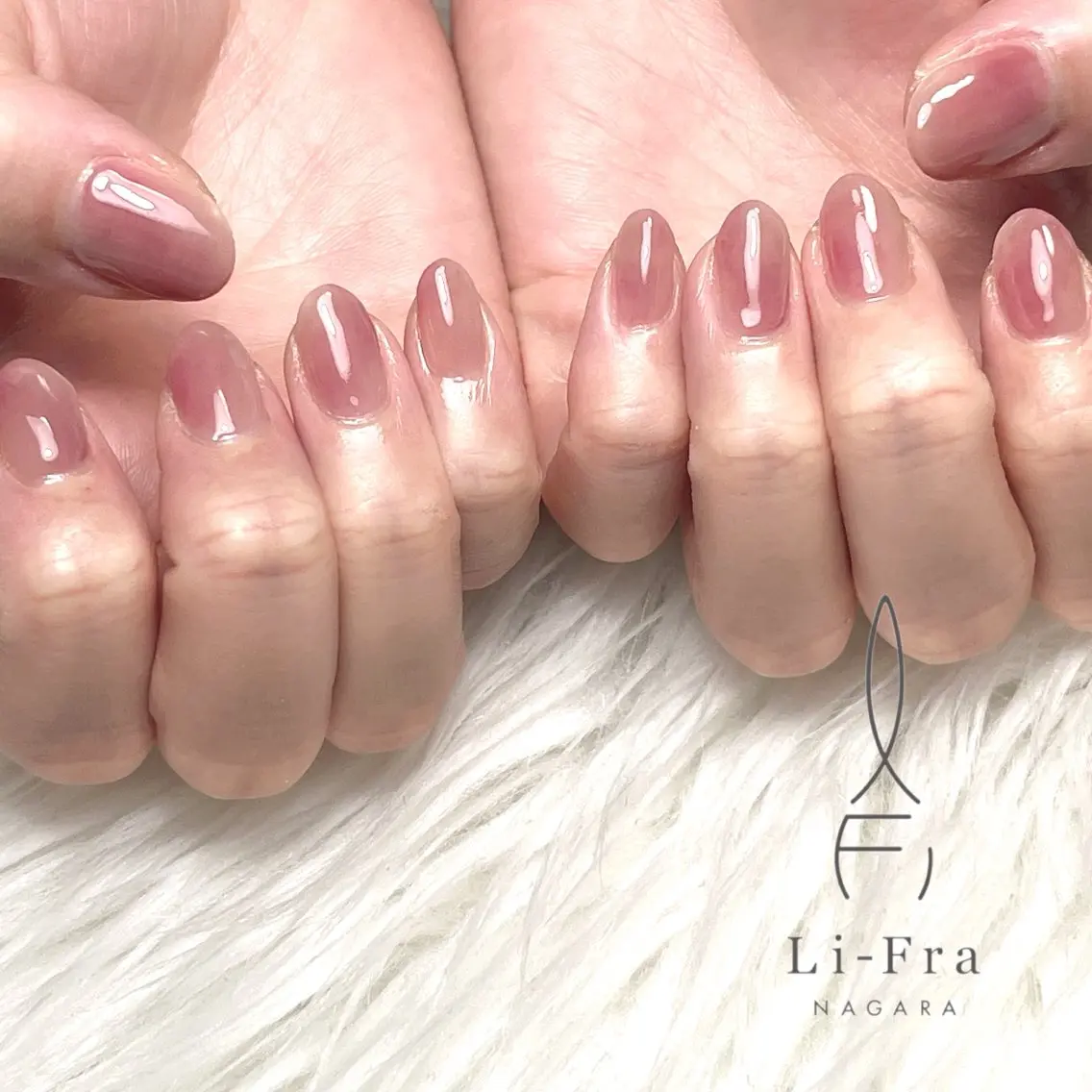 ネイル ハンドネイル フットネイル Li-Fra JINNOのネイルデザイン
