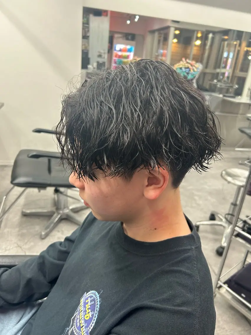パーマ メンズ カット パーマ パーマ支持率No.1 ❤️🔥安成弾のヘアスタイル