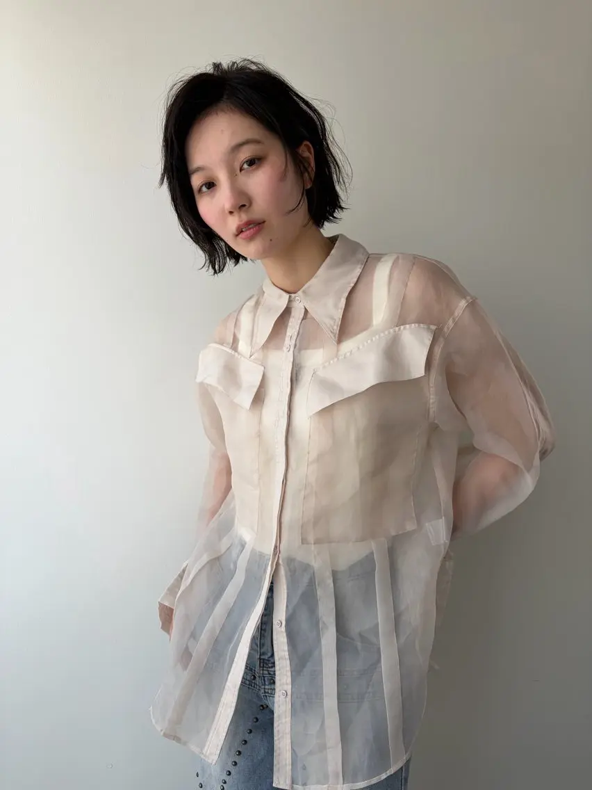 ショート カラー 松永 美春のヘアスタイル
