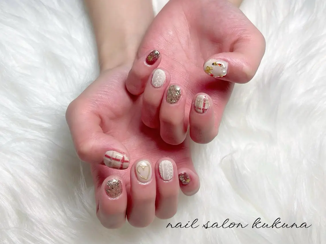 ネイル アートネイル 持ち込み ワンホン/韓国 nail 大阪アメ村のネイルデザイン