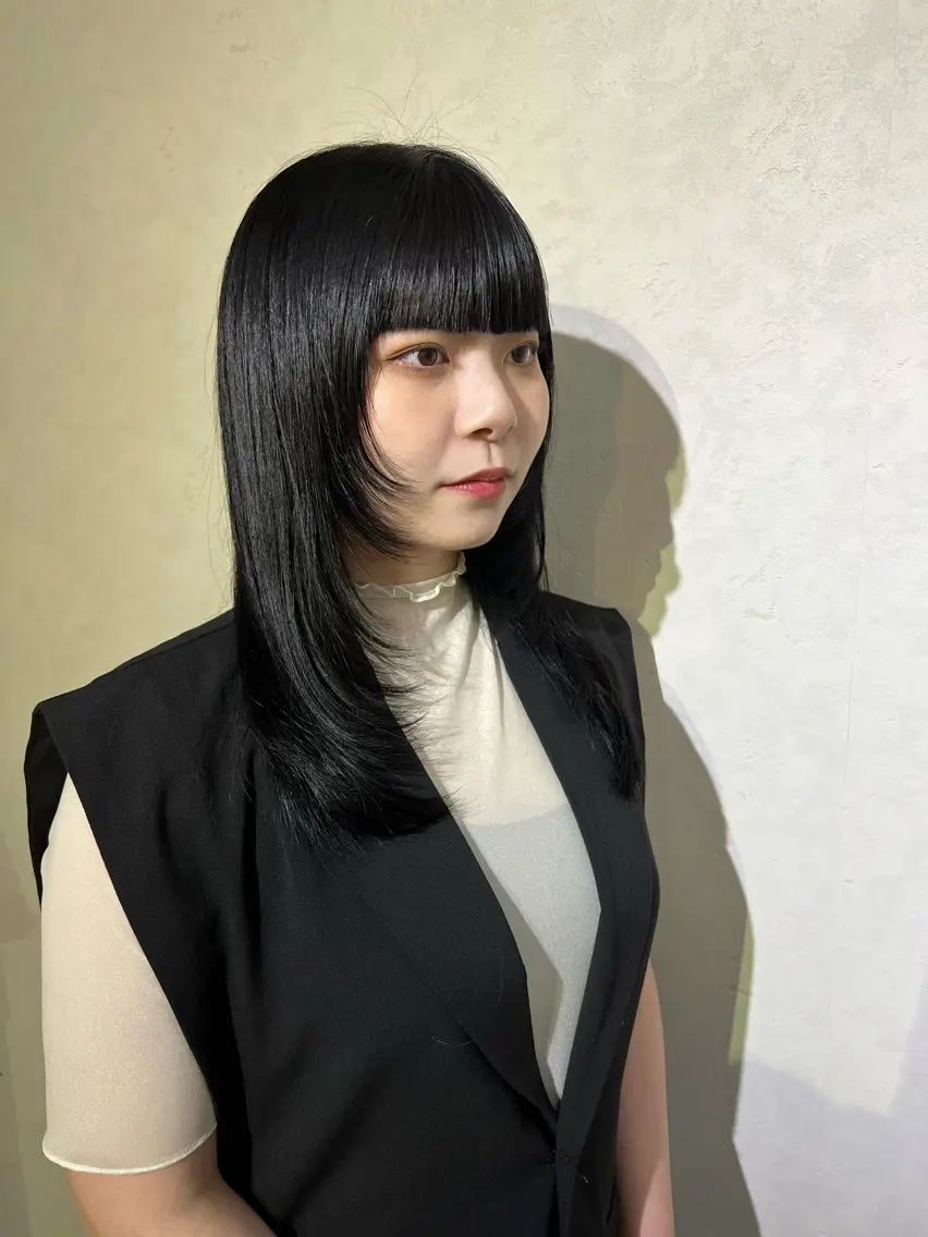 セミロング カラー レイヤーカット 🌸髪質改善特化🌸 店長 ゆうやのヘアスタイル
