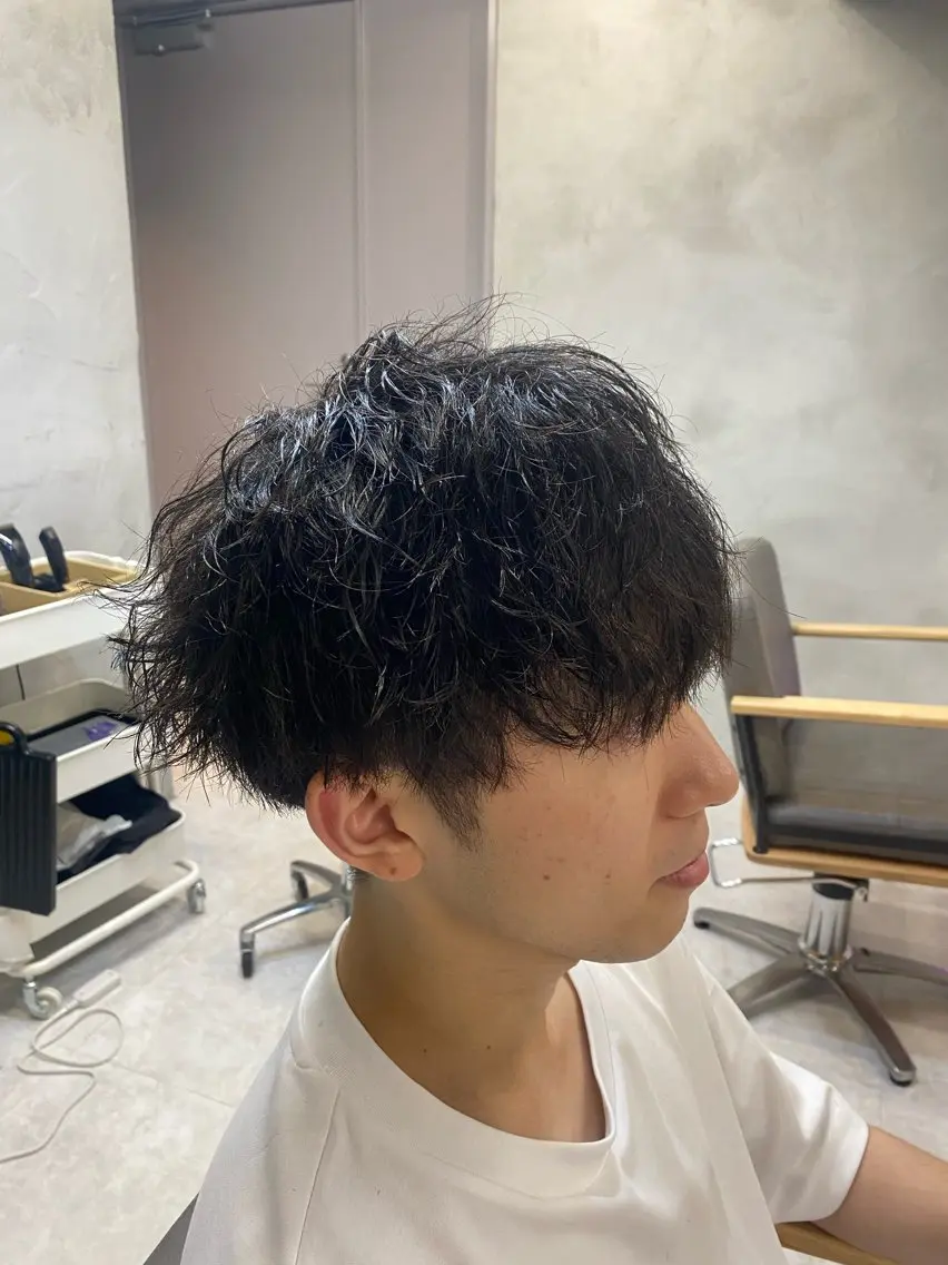 ショート メンズ カット 髪質改善特化美容師 酸性ストレート近藤俊のヘアスタイル