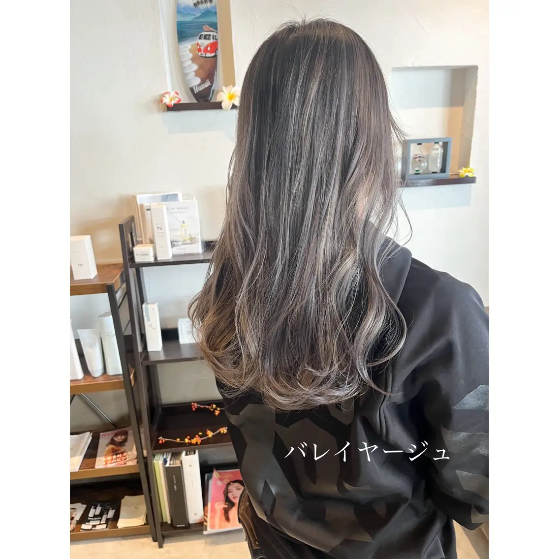 ロング カラー 坂井田 浩樹のヘアスタイル
