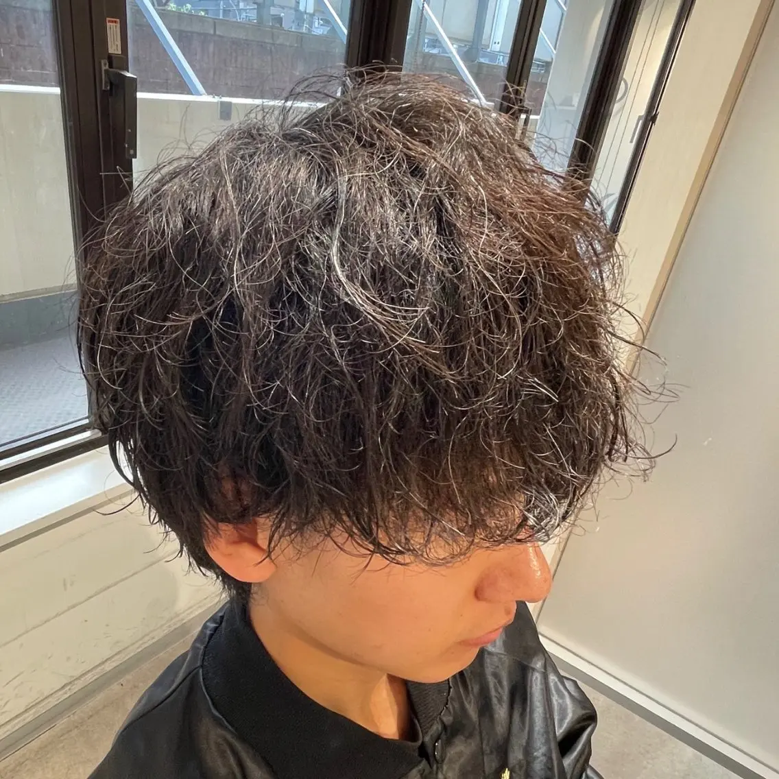 パーマ メンズ 美桜🪽🫧 レイヤー特化のヘアスタイル