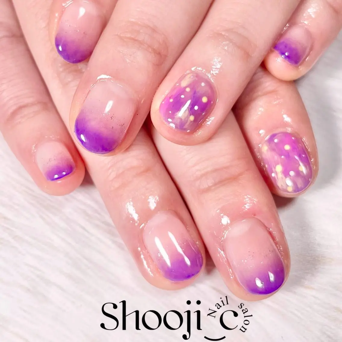 ネイル アートネイル 長さ出し ジェルネイル スカルプネイル シンプルネイル Shooji_c Nail salonのネイルデザイン