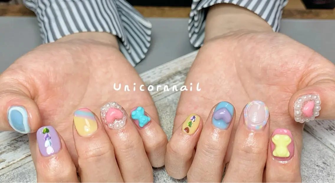 ネイル 持ち込み Unicorn Nail 矢場町店のネイルデザイン