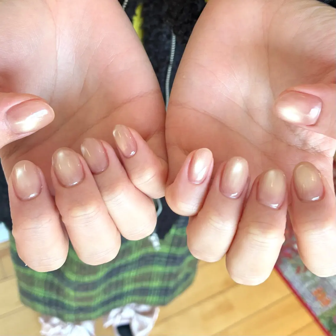 ネイル ジェルネイル マグネットネイル ハンドネイル Nail ヌシん家 AKANEのネイルデザイン