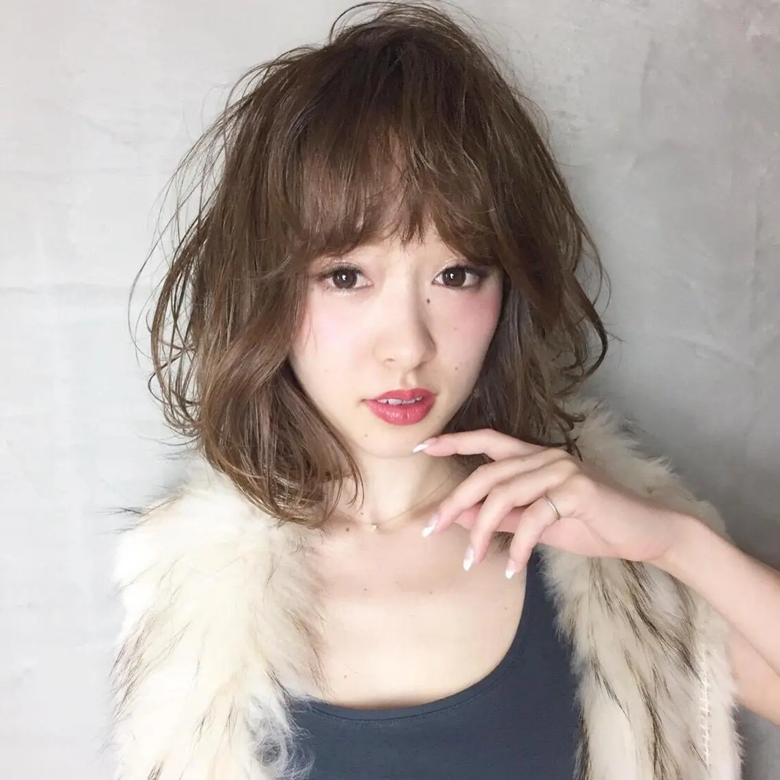 ミディアム 💎髪質改善専門 jewel boxのヘアスタイル