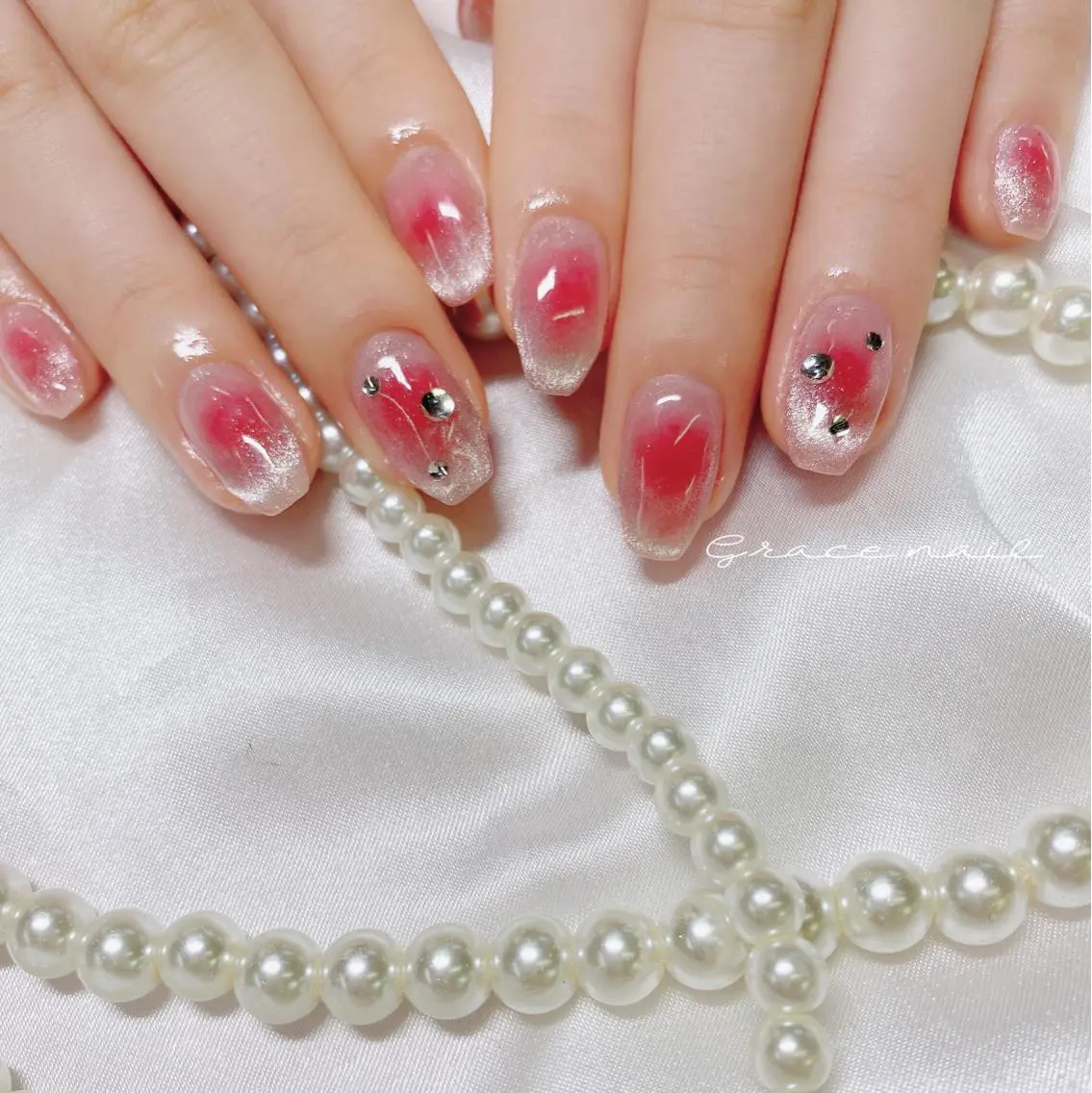 ネイル ハンドネイル ☆*。Grace Nail。*☆のネイルデザイン