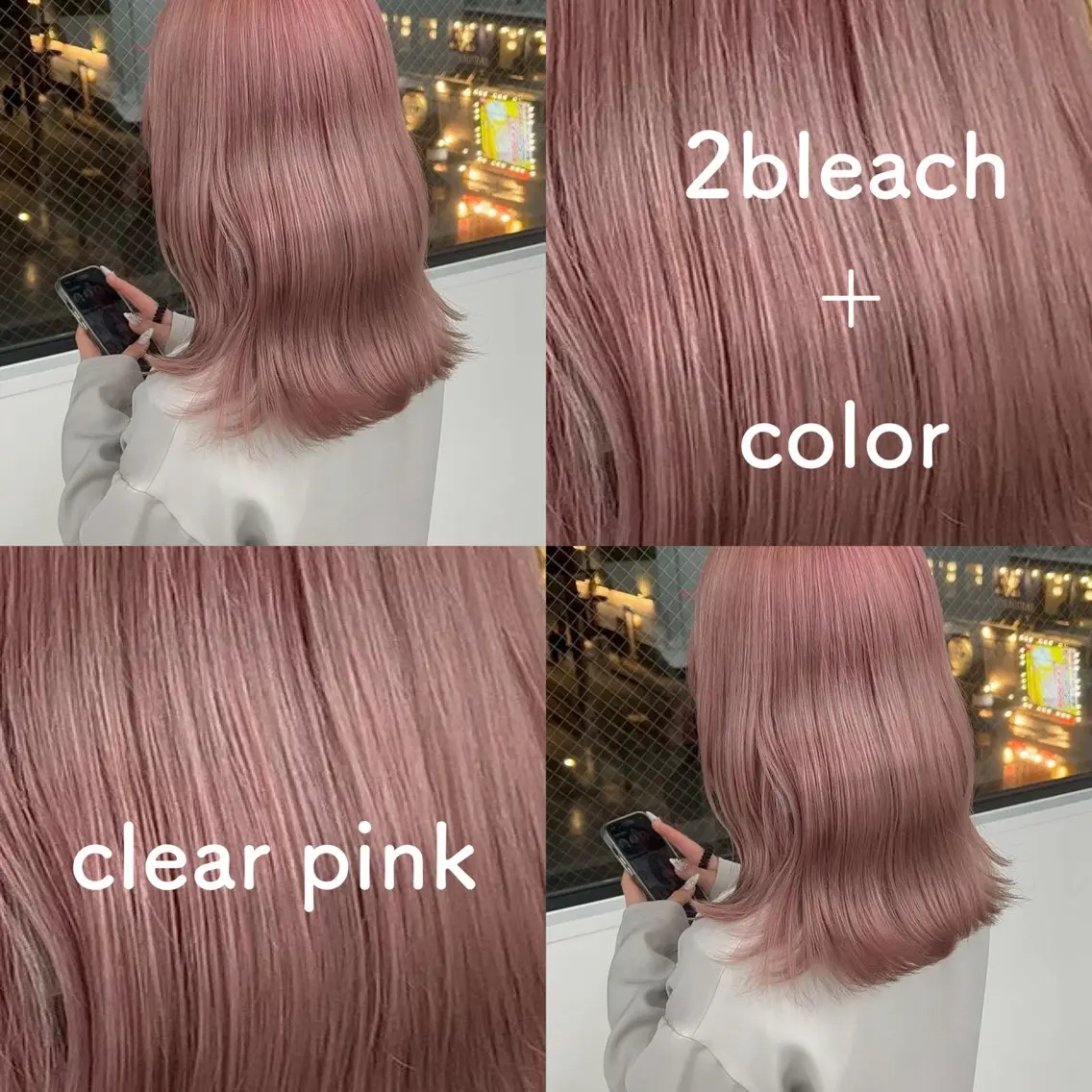 セミロング ヘアカラー 透明感カラー/ ダブルカラー/あすまのヘアスタイル