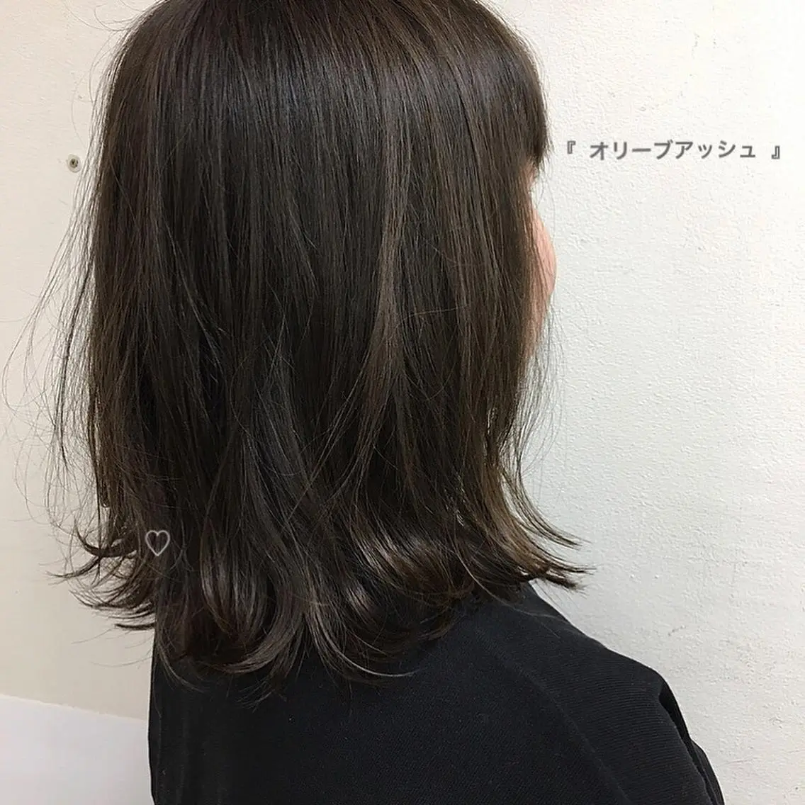 ミディアム カラー カット ヘアカラー 有光 ルイのヘアスタイル