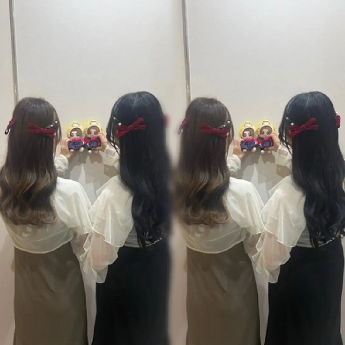 ヘアアレンジ 🫧艶カラー特化🫧 セット/mona🩵のヘアスタイル
