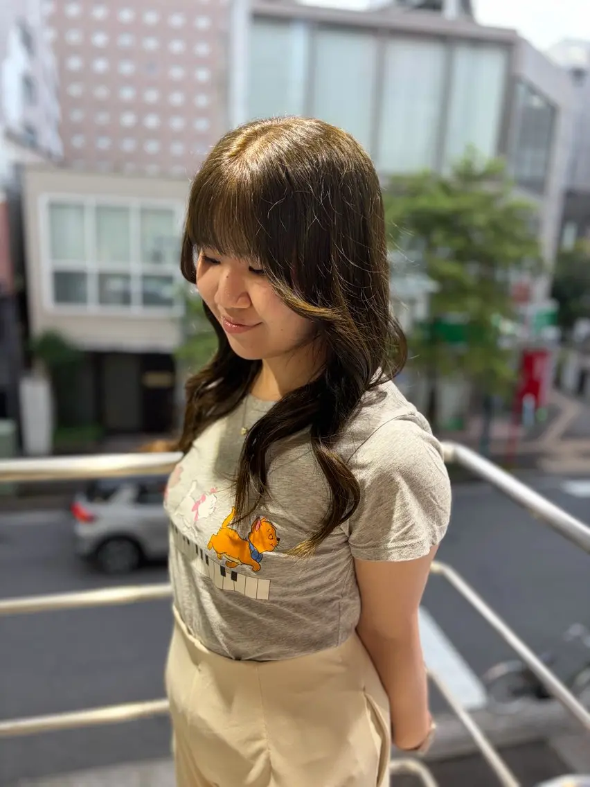 カラー zest/bis Rin ʚ🎀ɞのヘアスタイル