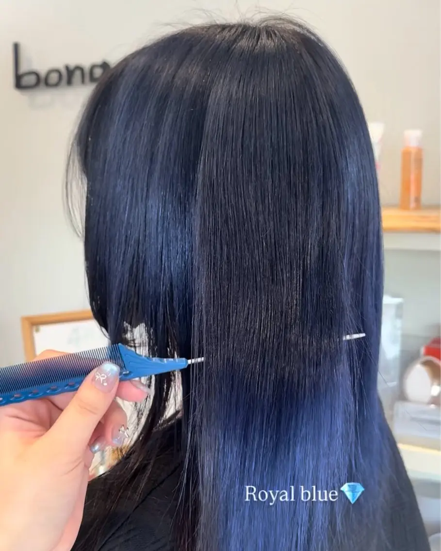 ロング カラー ヘアカラー ハイトーン、カラー 特化⟡.·すわ☁️のヘアスタイル