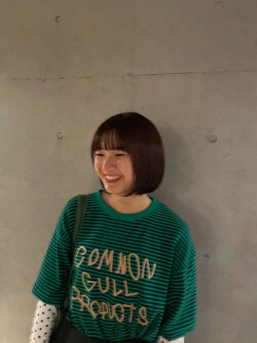 ショート ボブ 艶カラー/縮毛矯正 🩰chihiroのヘアスタイル