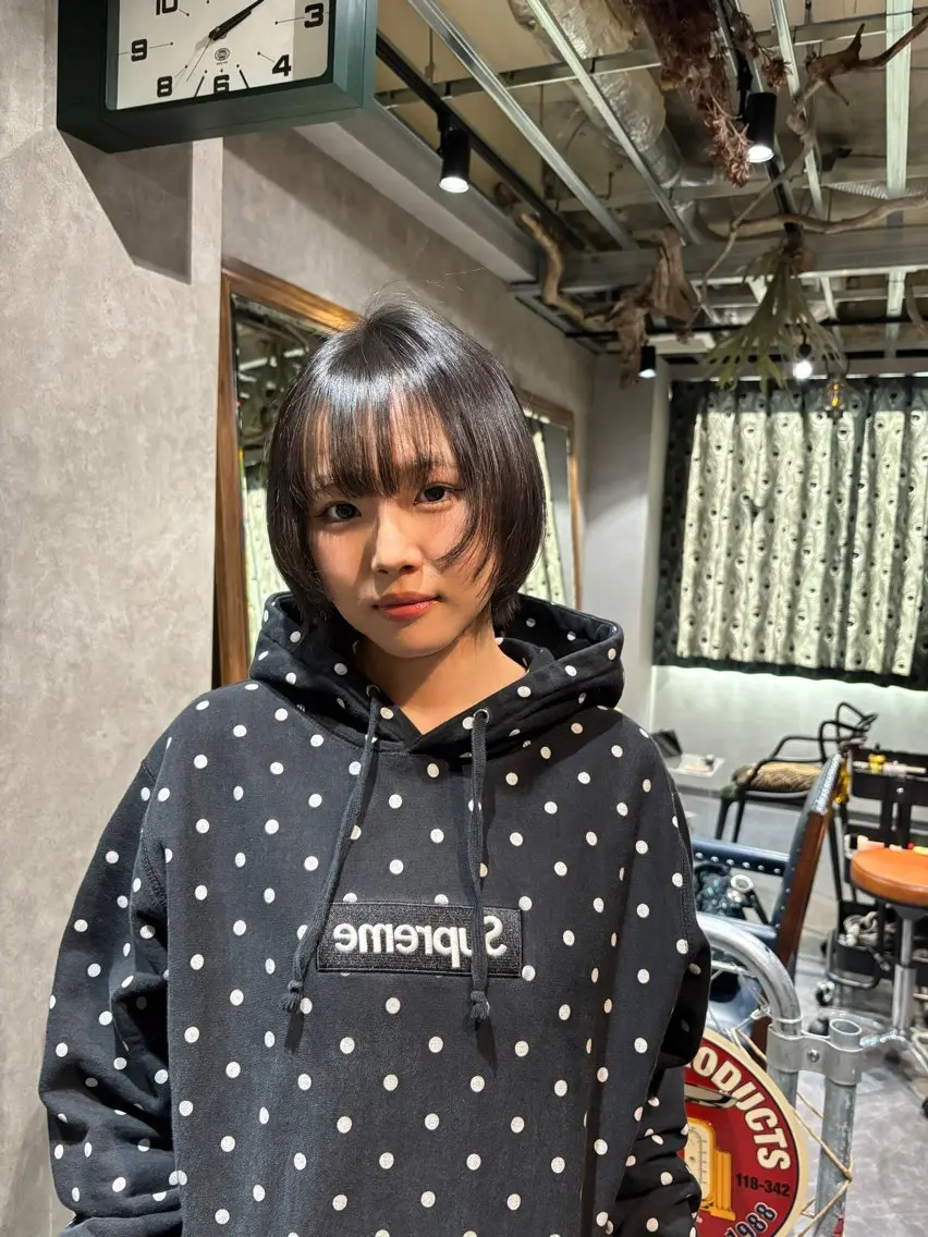 ショート カラー ヘアアレンジ トリートメント ravens代表 ヒロムのヘアスタイル