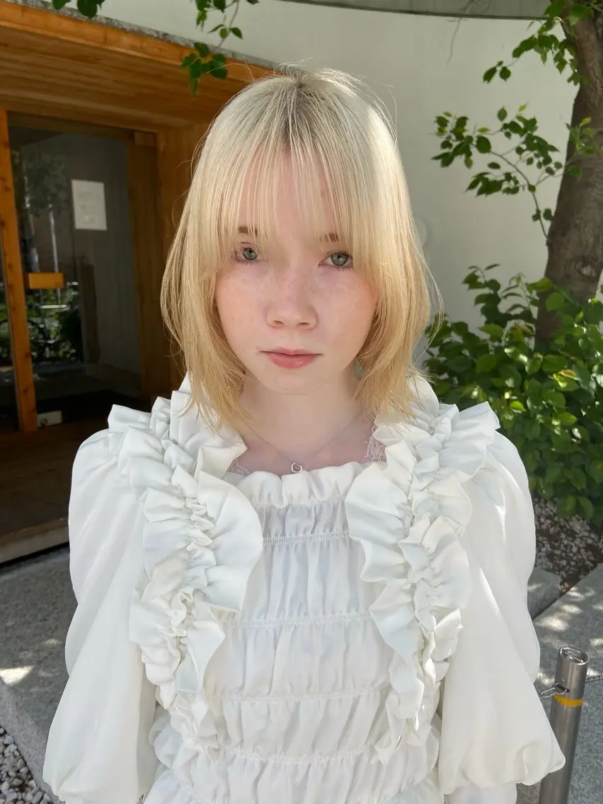 ショート ボブレイヤー ボブ レイヤーカット 代官山 ボブヘアーのヘアスタイル