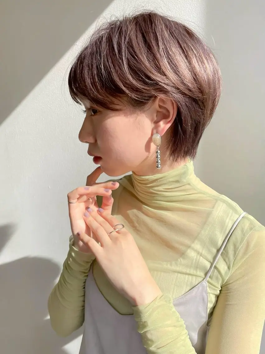 ショート 小栗 柊翔のヘアスタイル