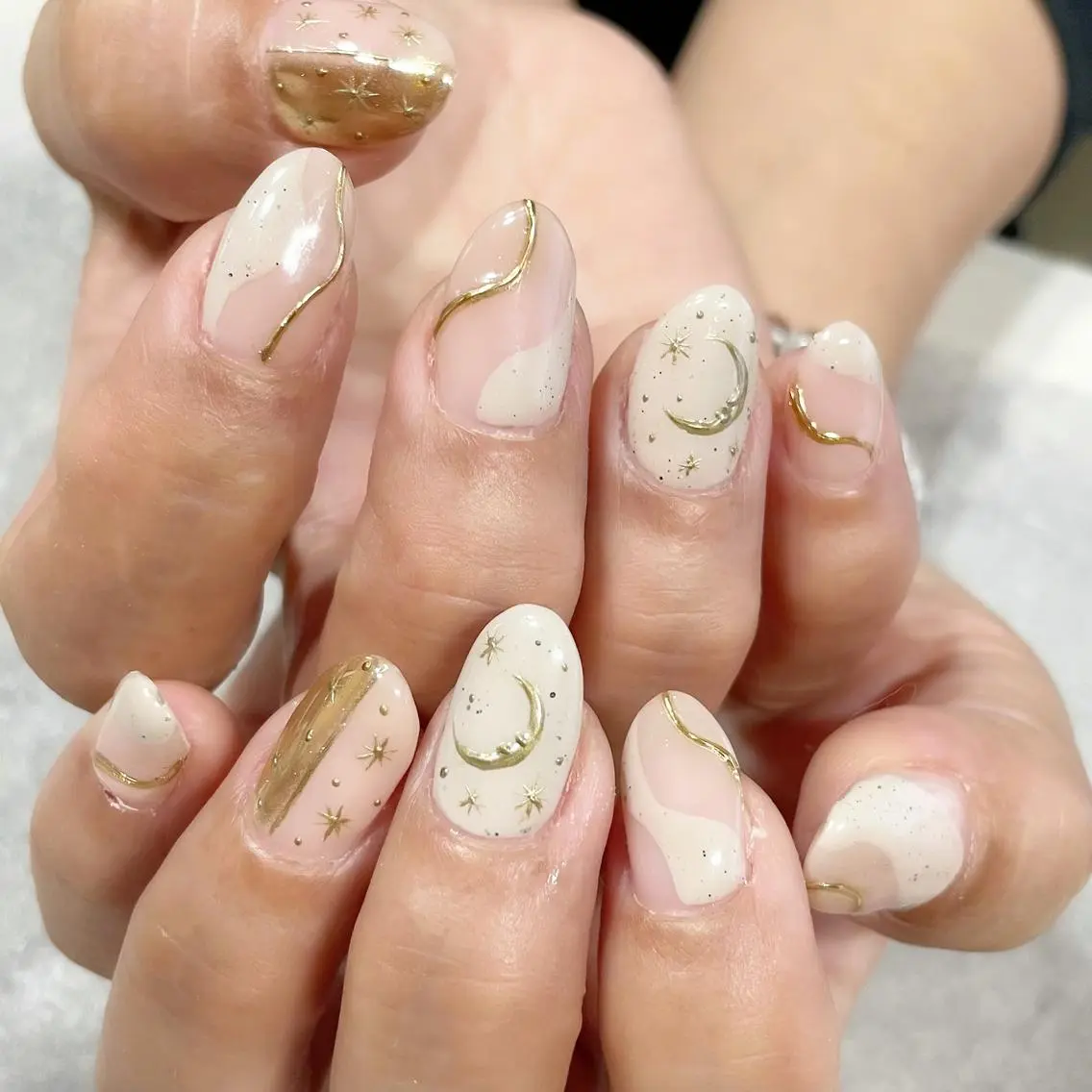 ネイル ジェルネイル 東 千夏のネイルデザイン