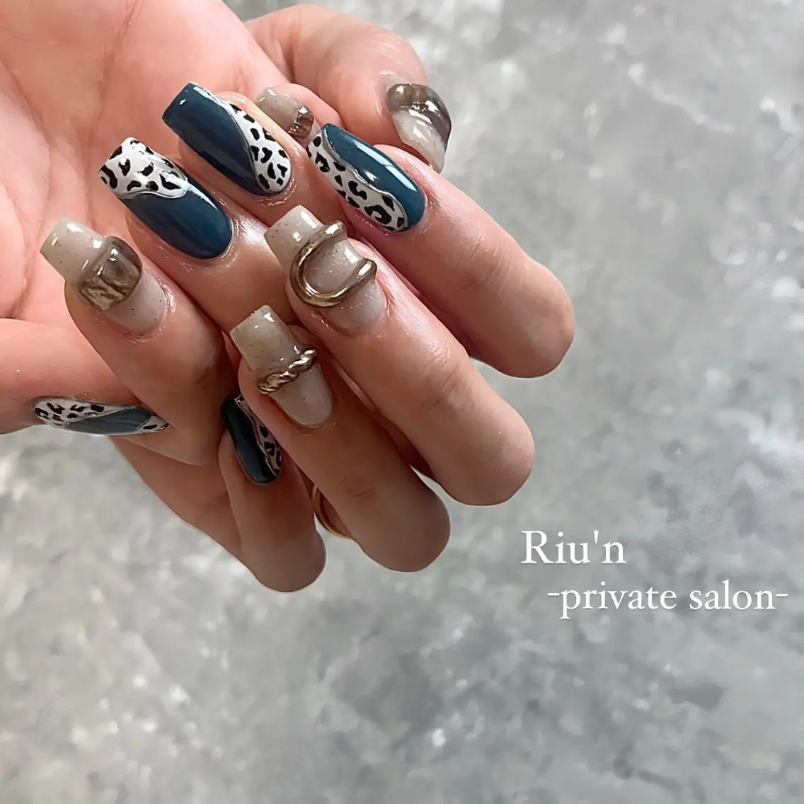 ネイル ハンドネイル Riu*n -private-のネイルデザイン