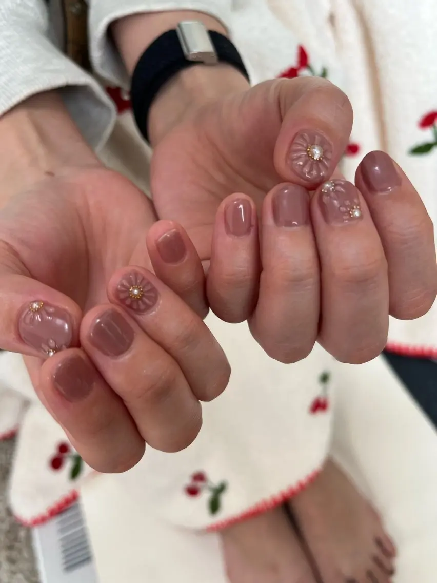 ネイル ピンク ハンドネイル nail room.のネイルデザイン