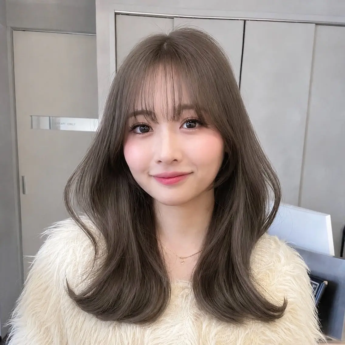 カラー ヘアカラー ‎小倉/透明感カラー ‎🤍￤ゆうか🎀のヘアスタイル