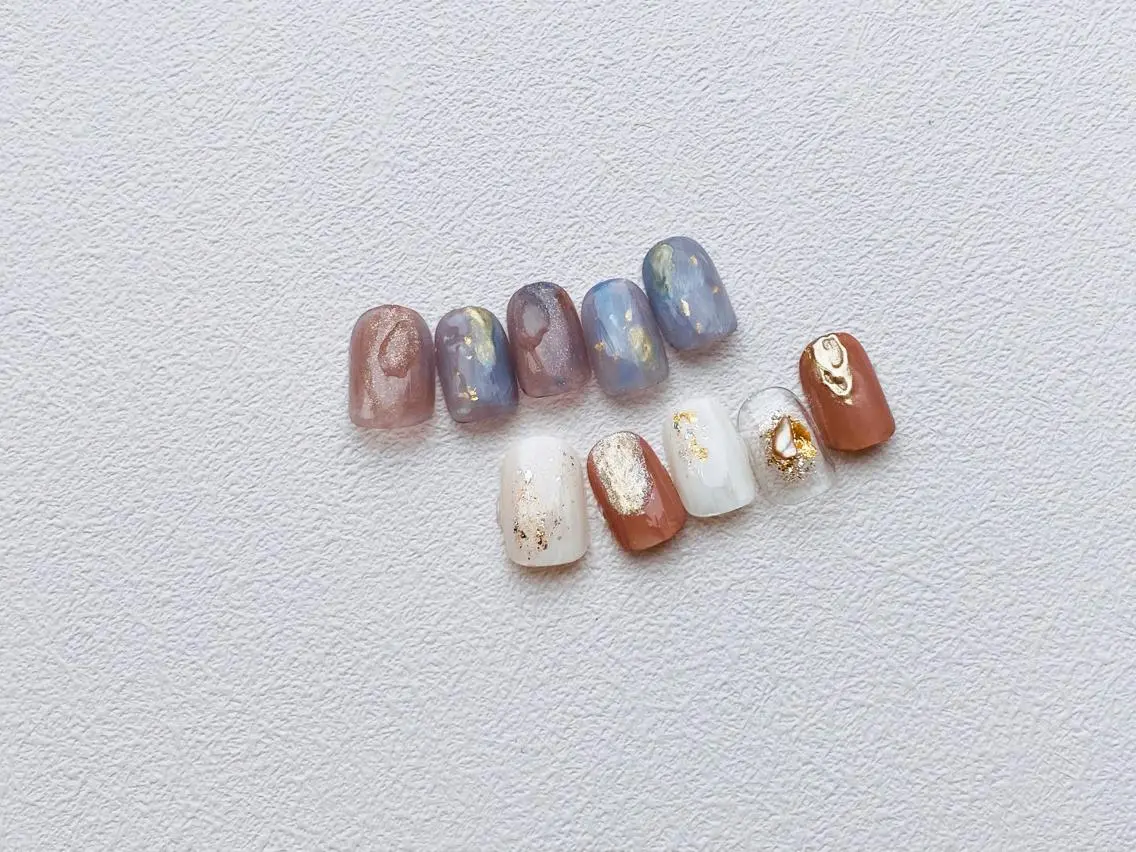ネイル ハンドネイル Ada sae𓂃 𓈒𓏸のネイルデザイン