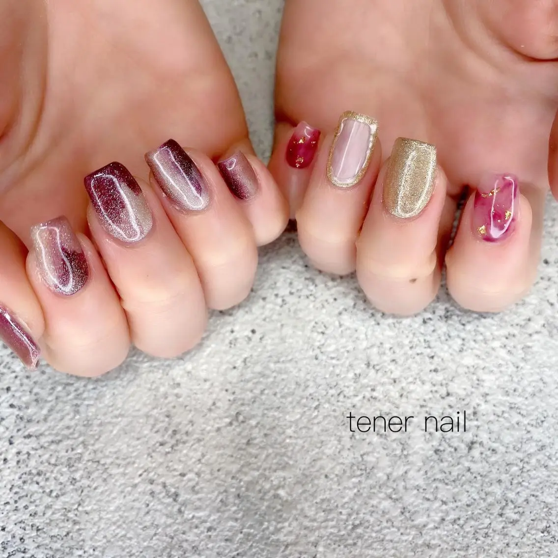ネイル ニュアンスネイル テネルネイル tener nailのネイルデザイン