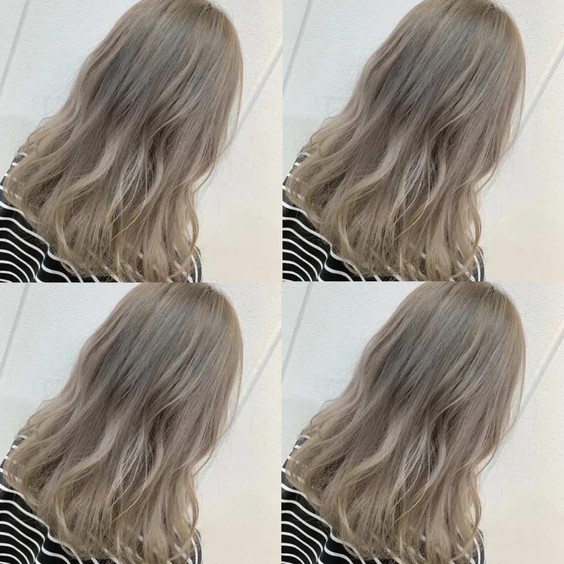 セミロング カラー Lolonois梅田 /Okazaki:)のヘアスタイル