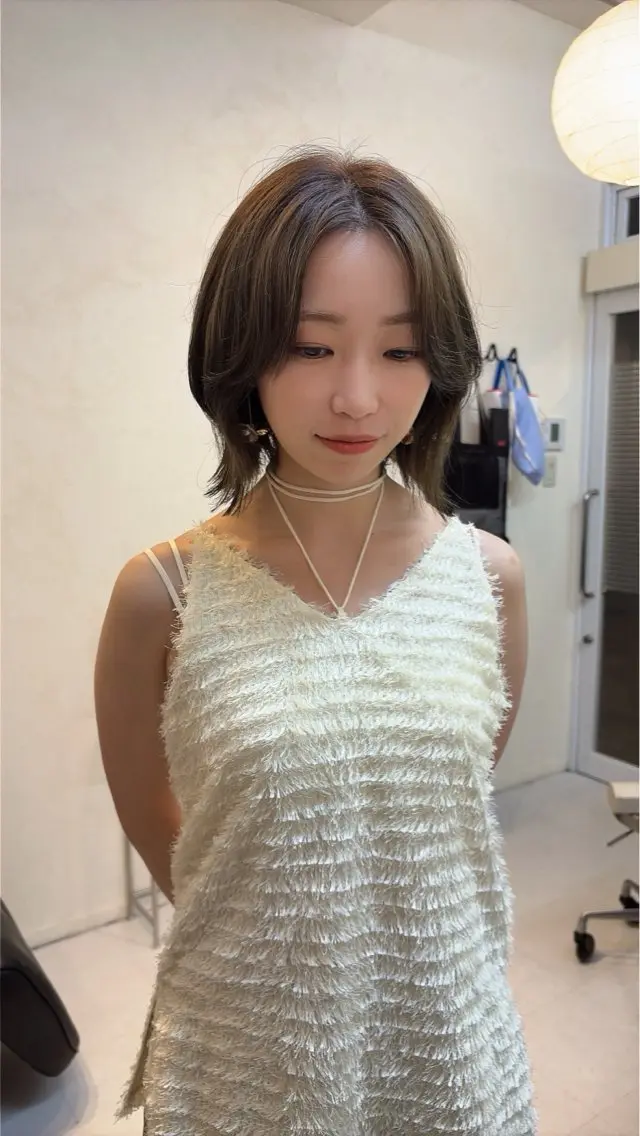 ショート カラー ヘアカラー ウルフ/ボブ/レイヤ ーカット◎ricoのヘアスタイル
