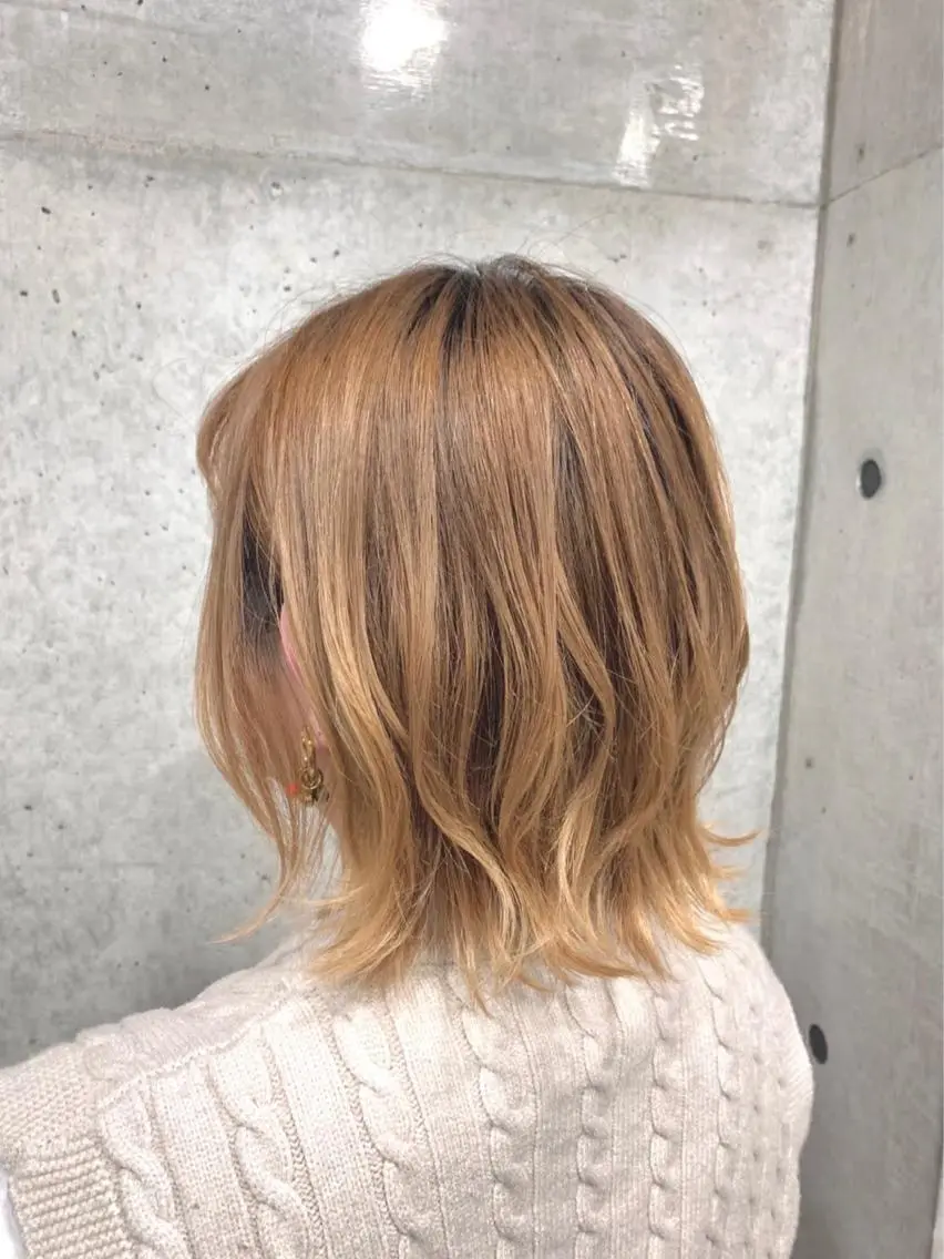 【平日限定】カット＋ワンカラー＋髪質改善の写真