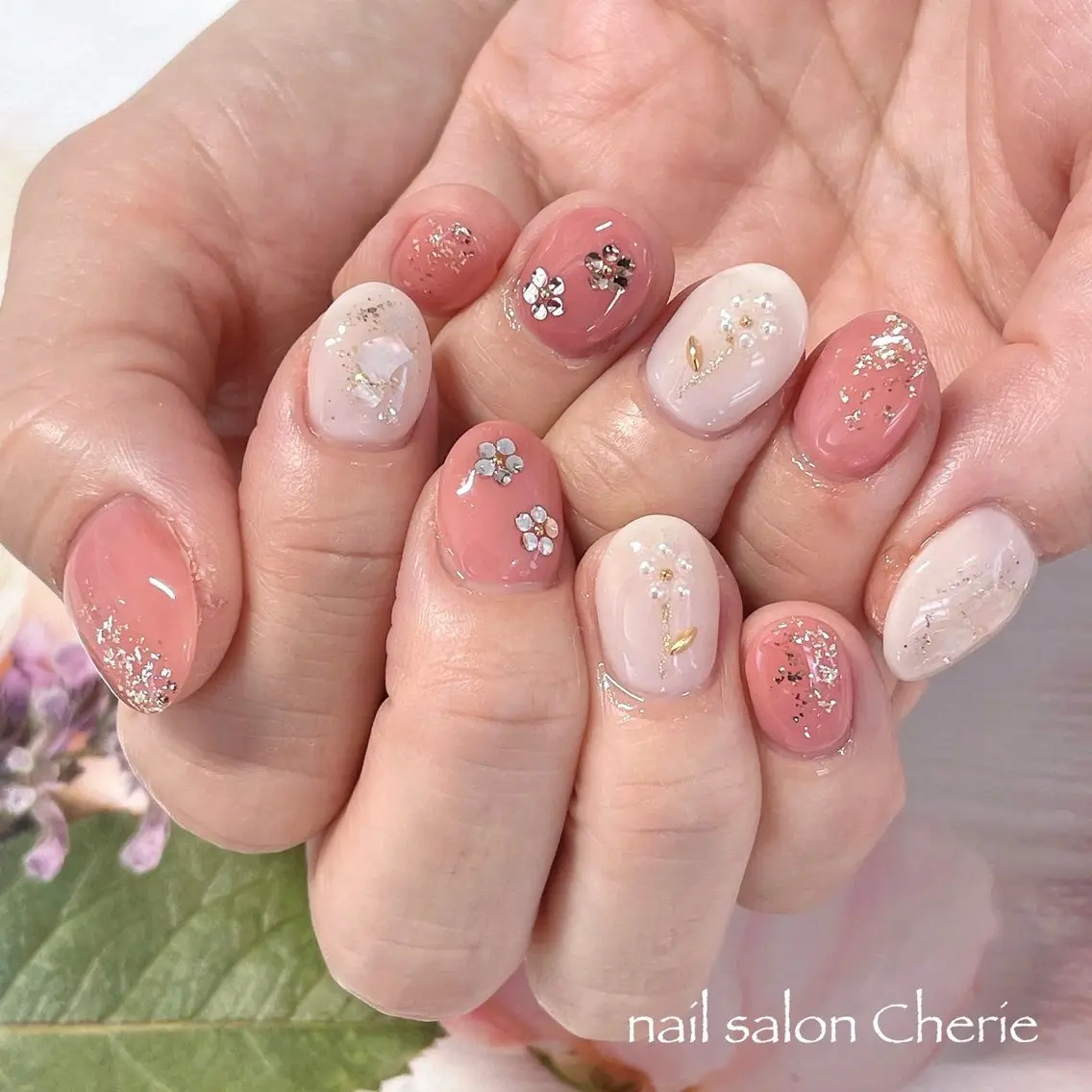 ネイル ハンドネイル nail salon Cherieのネイルデザイン