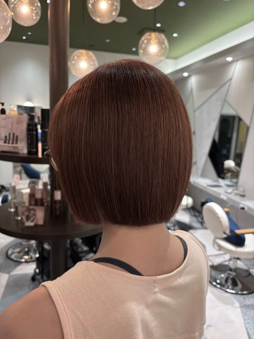 ショート ボブ みく⌇Amas 〚カットモデル募集〛のヘアスタイル