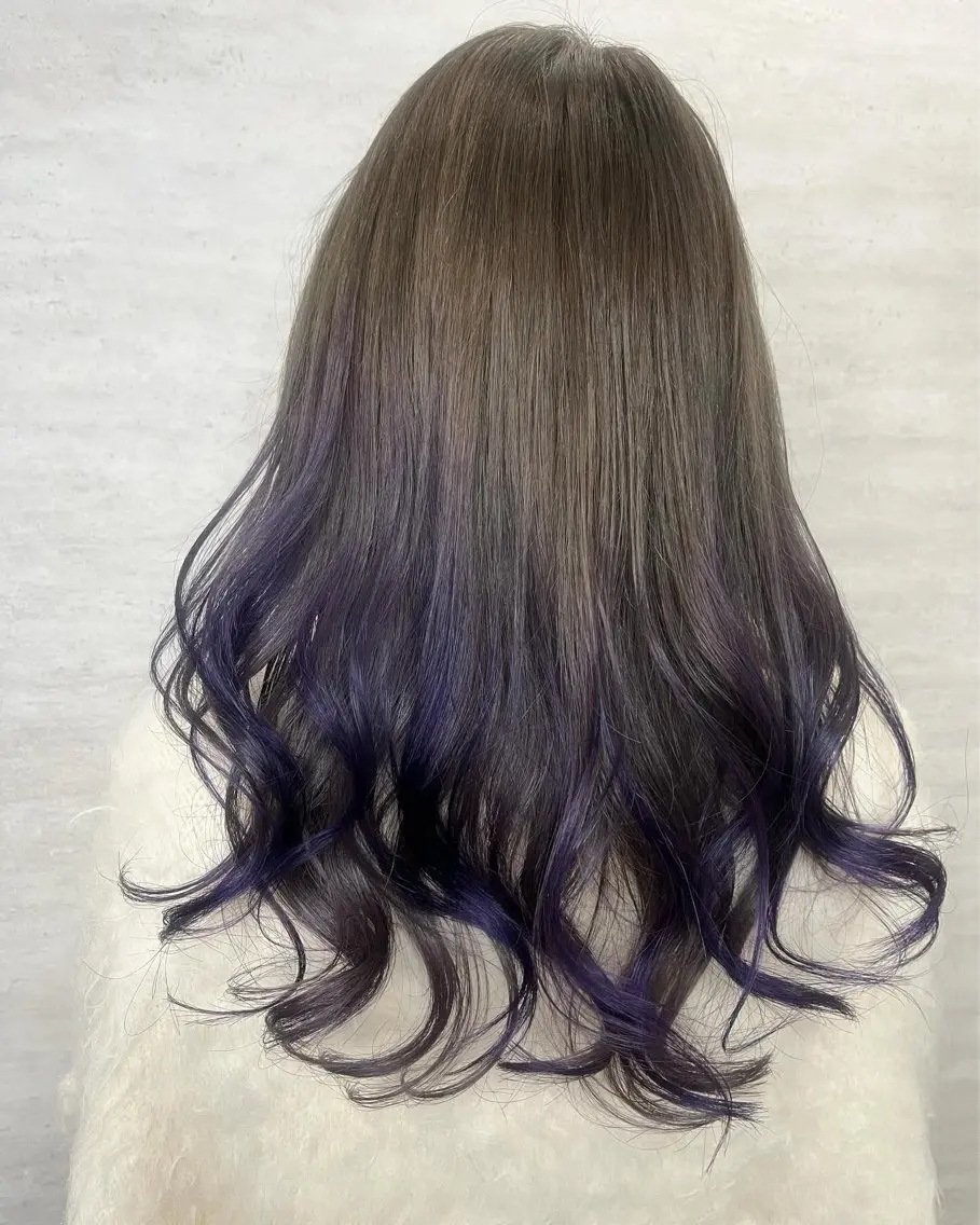 ミディアム カラー ヘアアレンジ ヘアカラー 駅チカ【ali'i】 アリイ花崎友美☘のヘアスタイル