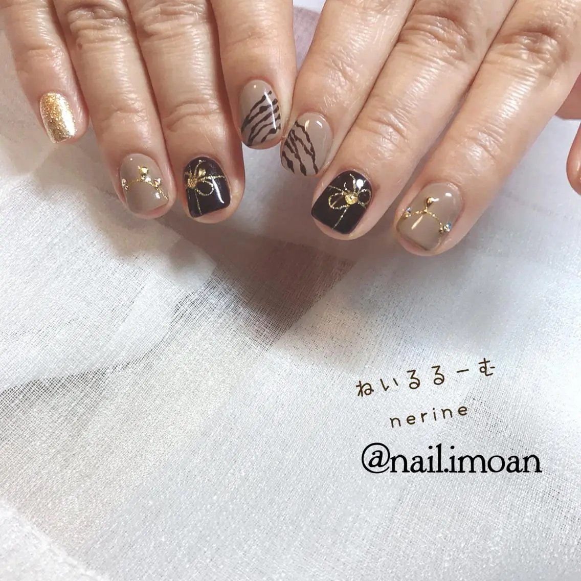 ネイル バレンタイン NAILST Naomiのネイルデザイン