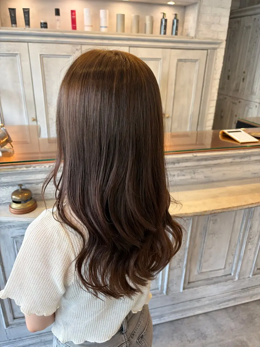 ロング カット ヘアカラー AKITO /溝の口駅のヘアスタイル