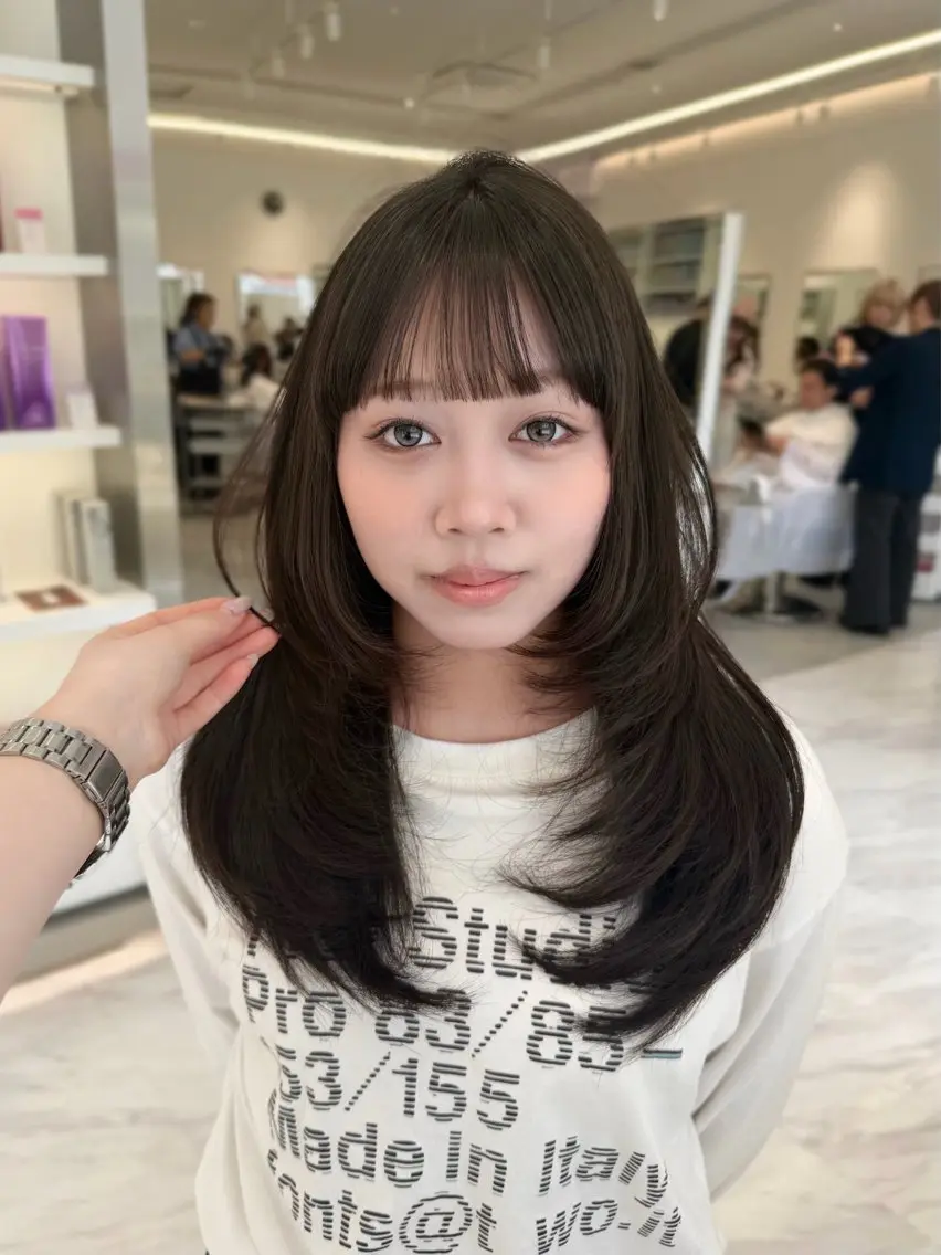 ロング カット parvemix平野 真央🎀💞のヘアスタイル