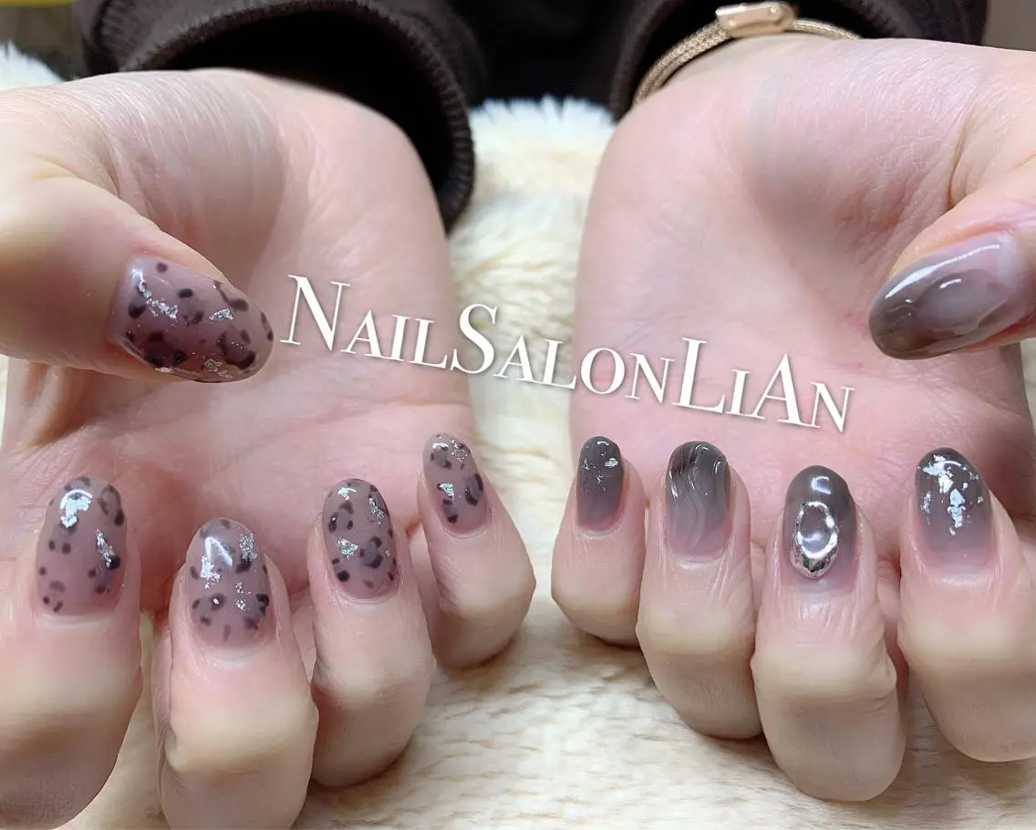 ネイル 持ち込み ハンドネイル NailSalon LiAnのネイルデザイン