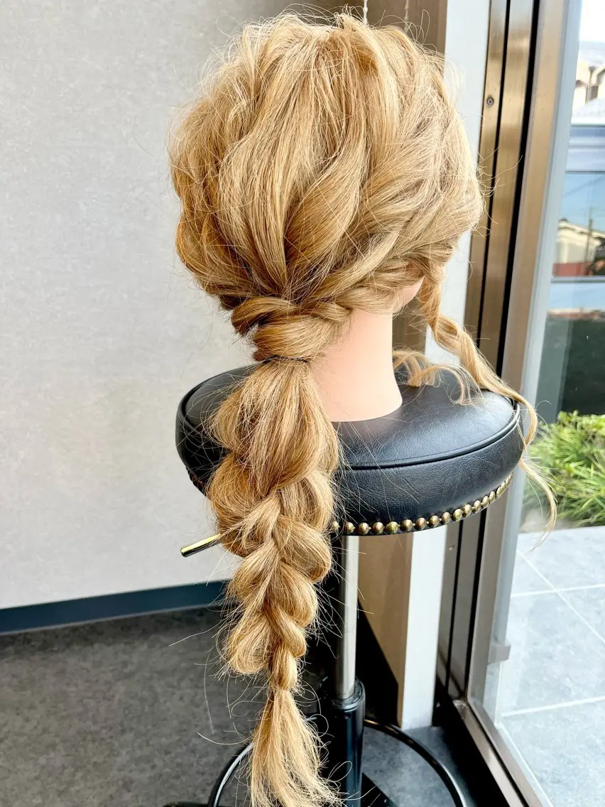 ロング デート ロング 髪質改善⚡️カラー 🍀武久 誠🍀のヘアスタイル
