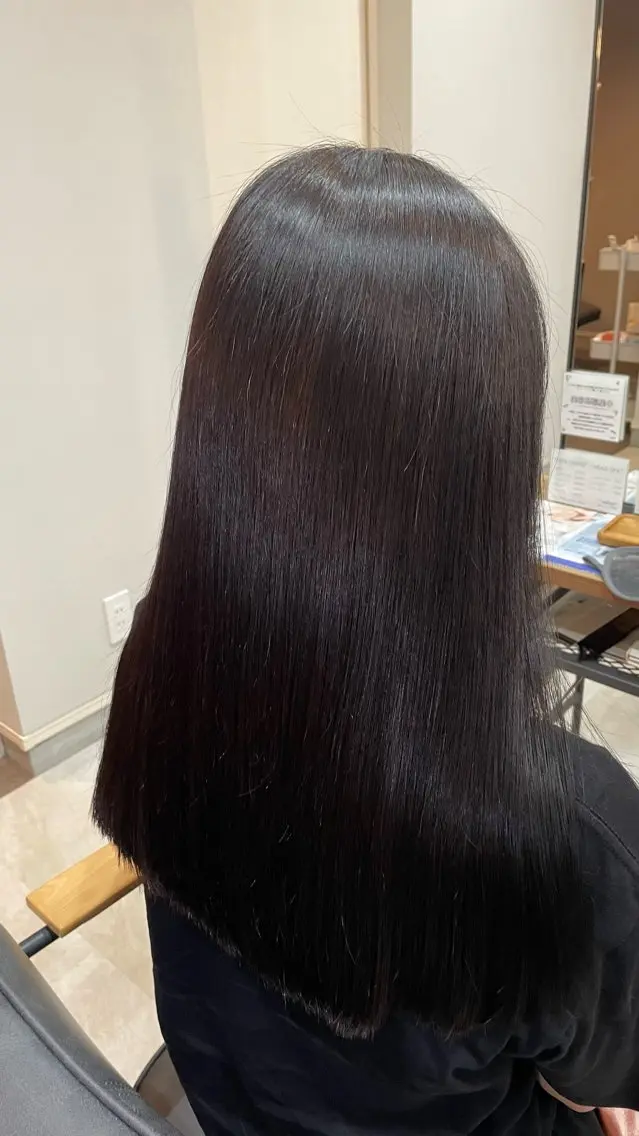 ロング カラー 透明感カラー ヘアカラー 山本 彩姫のヘアスタイル