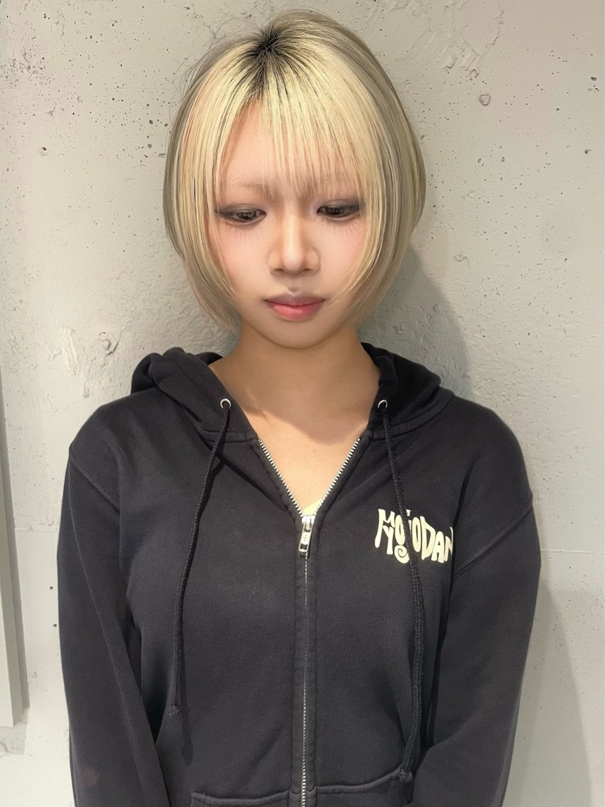 ショート ボブレイヤー ボブ レイヤーカット 抜け感ショートボブ/ レイヤーkoukiのヘアスタイル