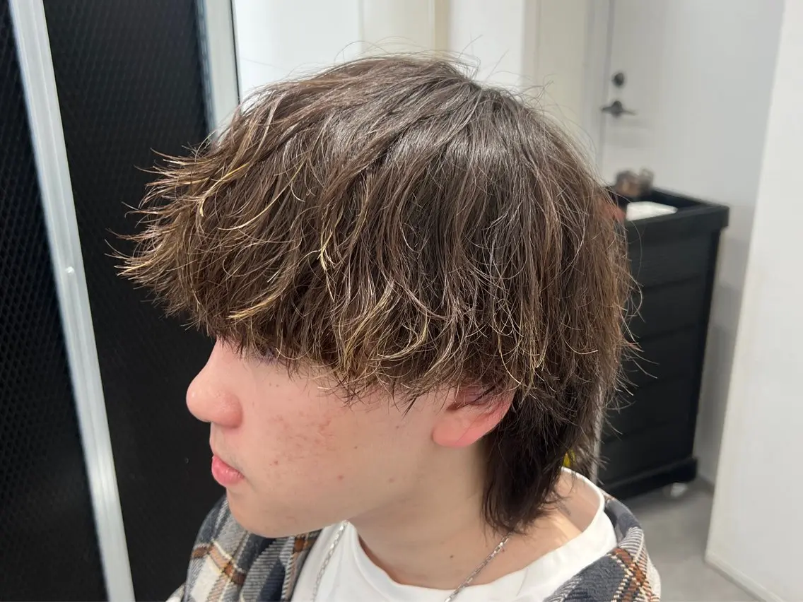 パーマ メンズ 町田No.1パーマ 特化✂︎小杉澪生のヘアスタイル