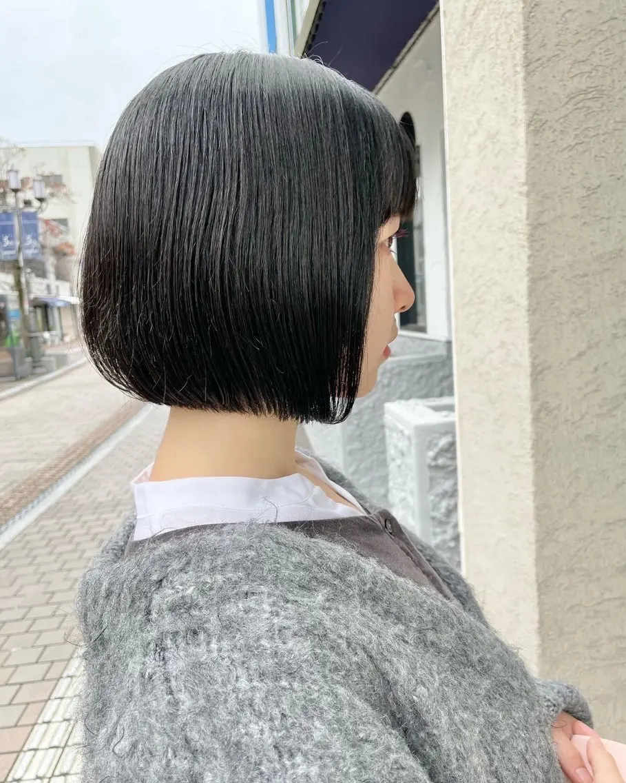 ボブ特化似合せカットの写真
