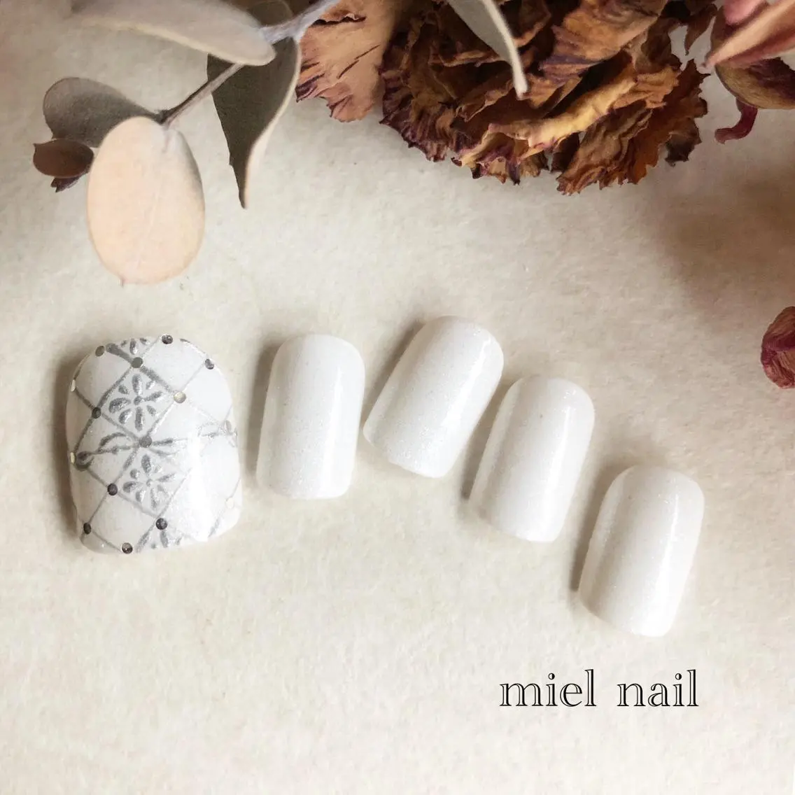 ネイル アートネイル フットネイル 春ネイル 夏ネイル miel nailのネイルデザイン