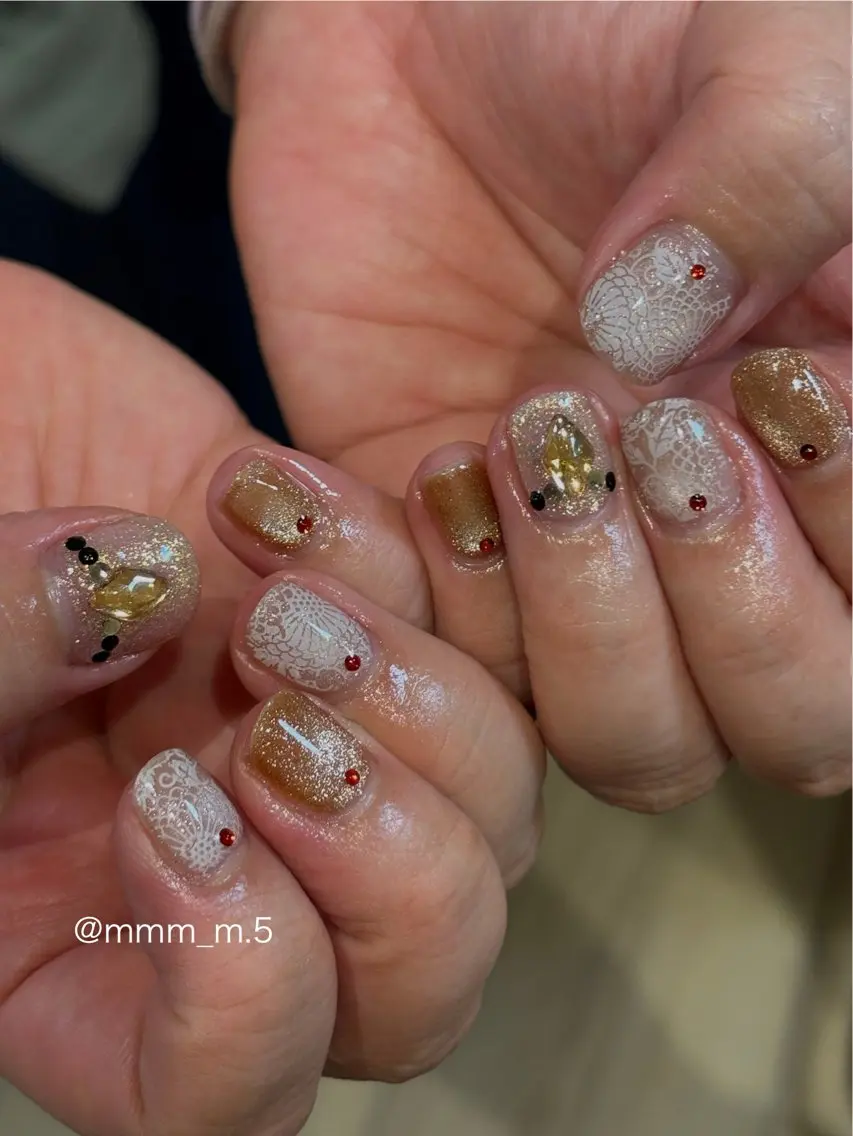 ネイル ハンドネイル もな🌟 パラジェル/自由が丘のネイルデザイン