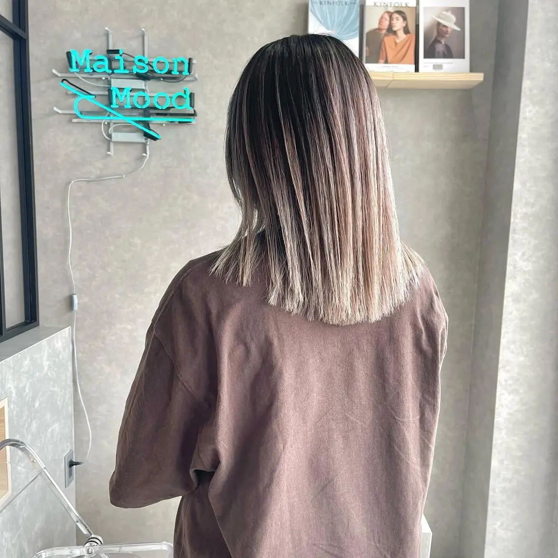 ミディアム 一ノ瀬 暁のヘアスタイル