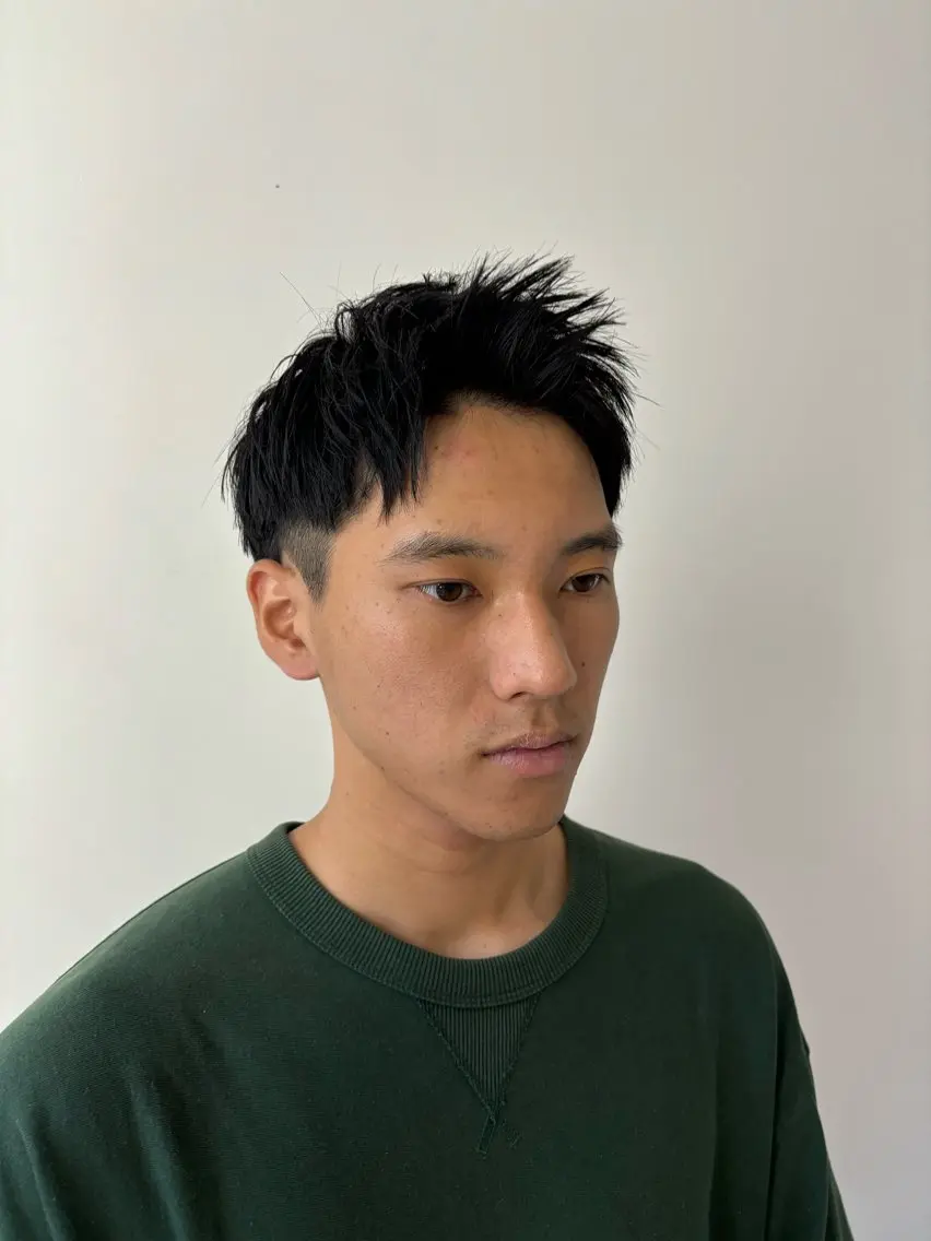 ショート メンズ カット men's/perm colorDaijuのヘアスタイル
