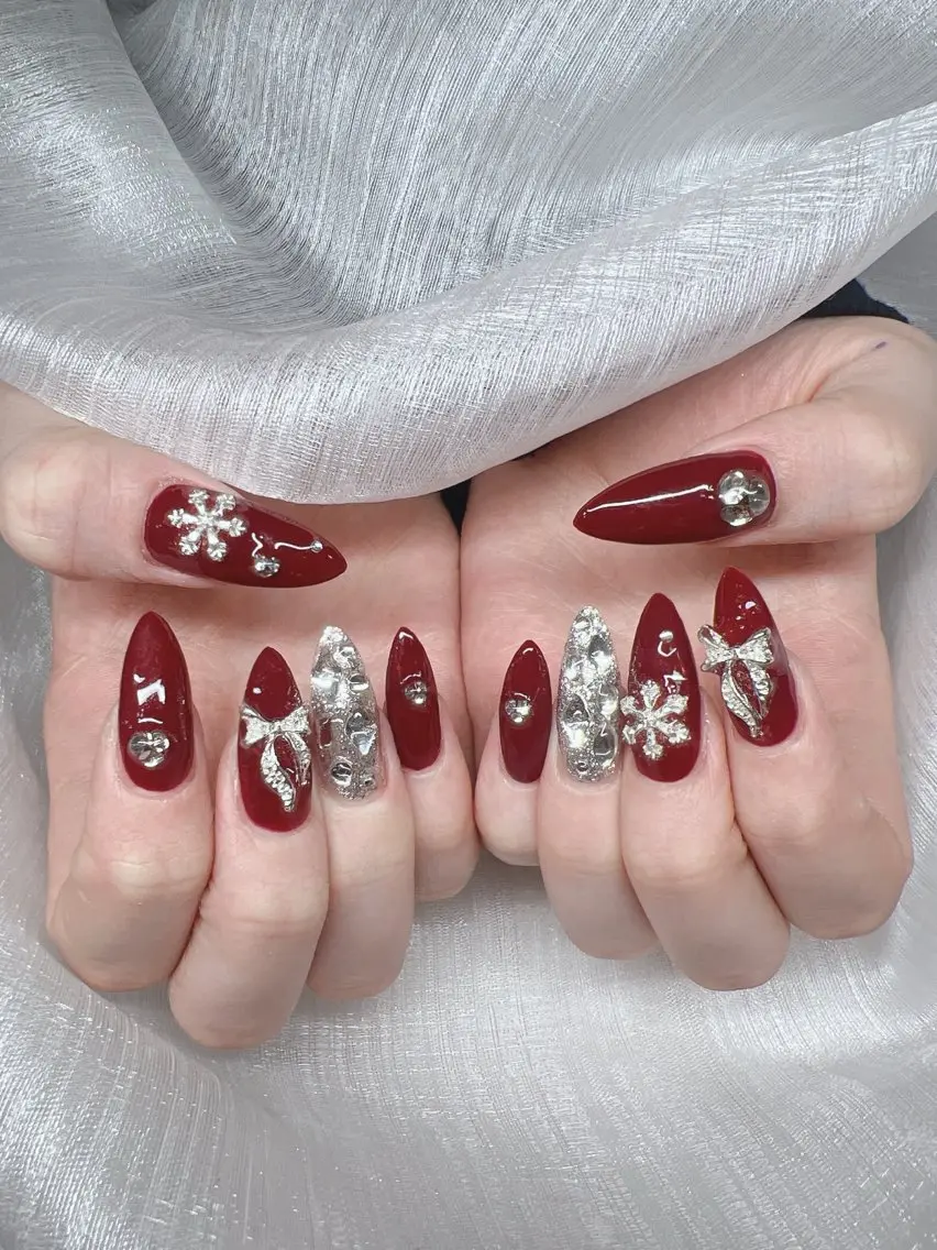 ネイル ハンドネイル Lee Nails チップ長さだし専門店のネイルデザイン