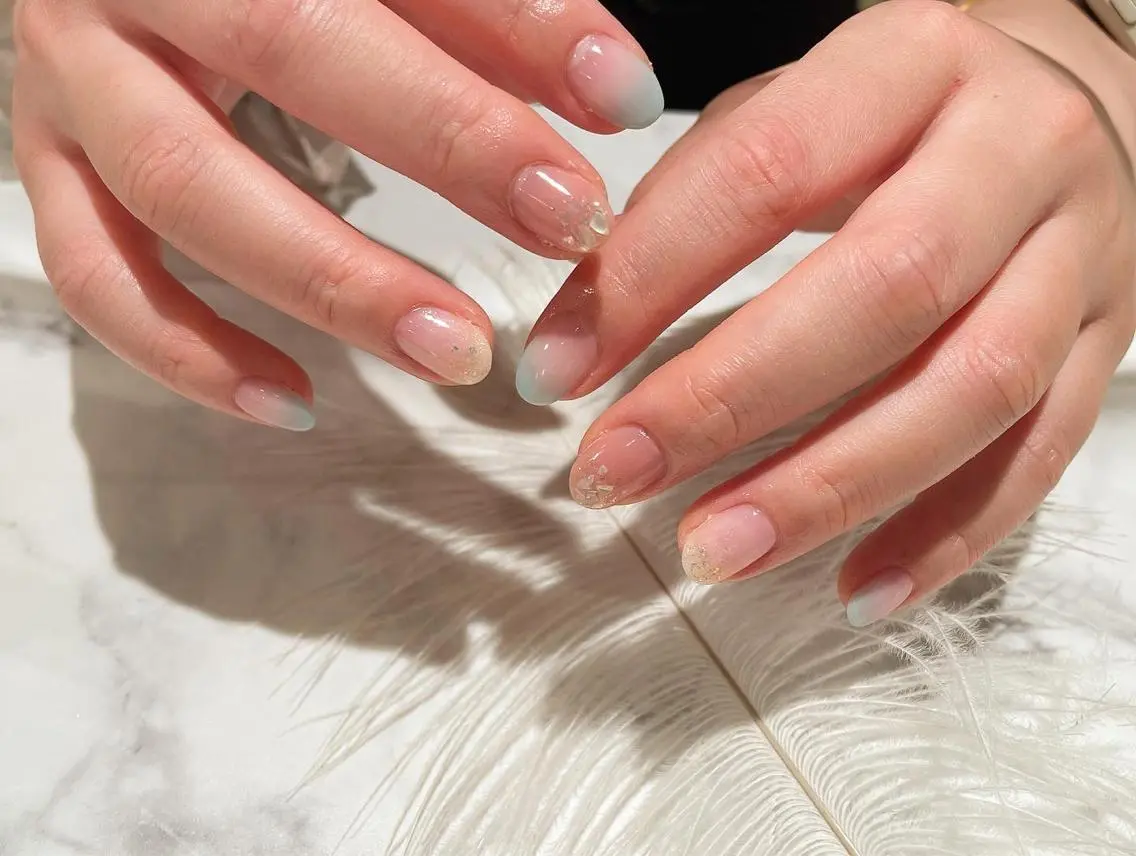 ネイル グラデーション ハンドネイル Aing nail 澤瀬のネイルデザイン
